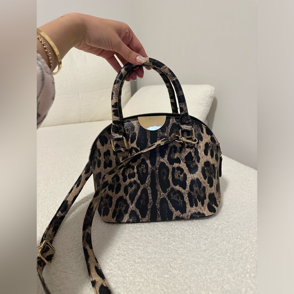 Aldo Leopar print Women Purse